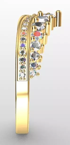 ANILLO TIARA 3D print model_2