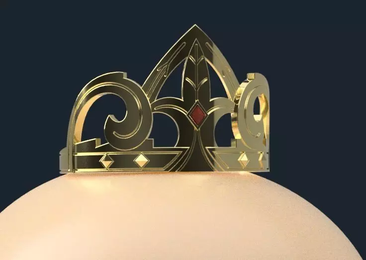 Fiona Crown 3D print model_1