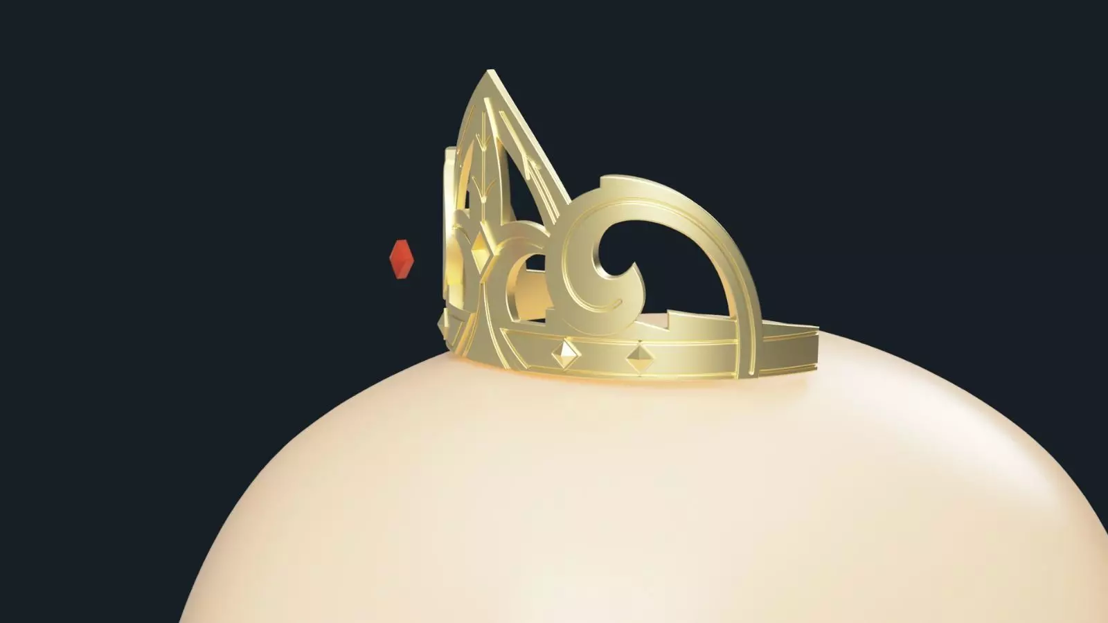 Fiona Crown 3D print model_4
