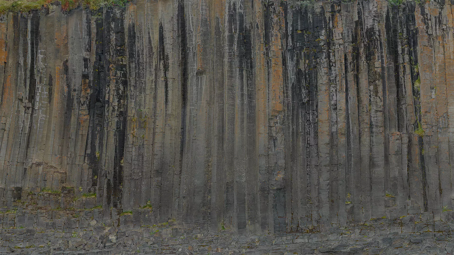 Basalt Cliff Rock Scan C Low-poly 3D model_15