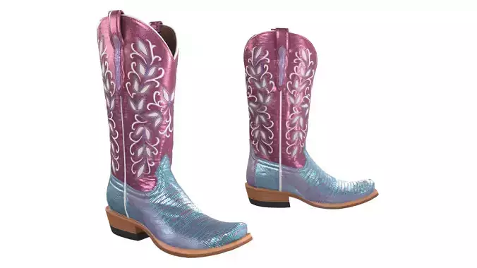 Turquoise Cowgirl Boots