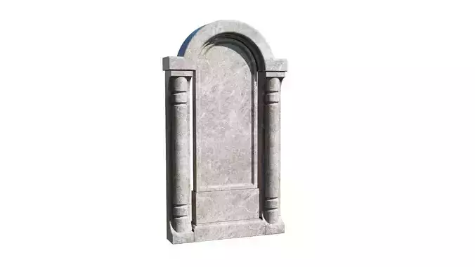 Tombstone Monument 3d model