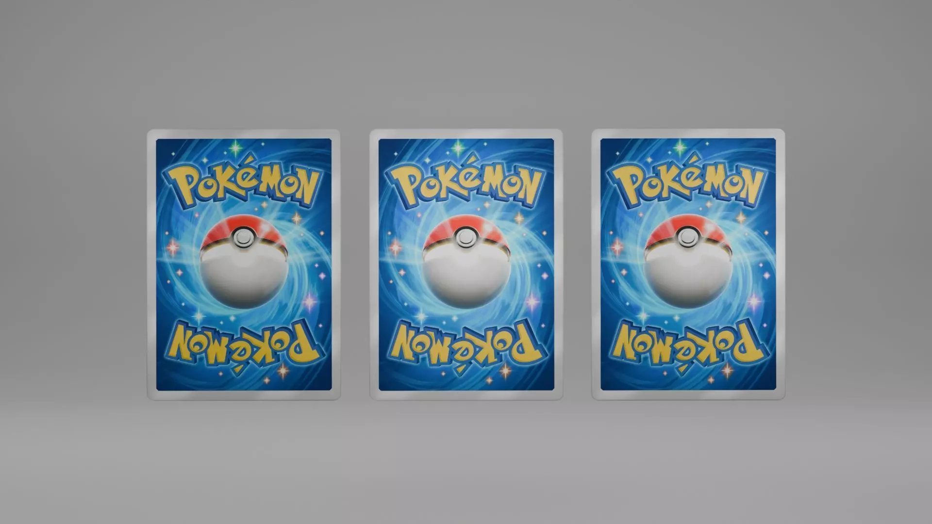 Pokemon cards 3D model_5