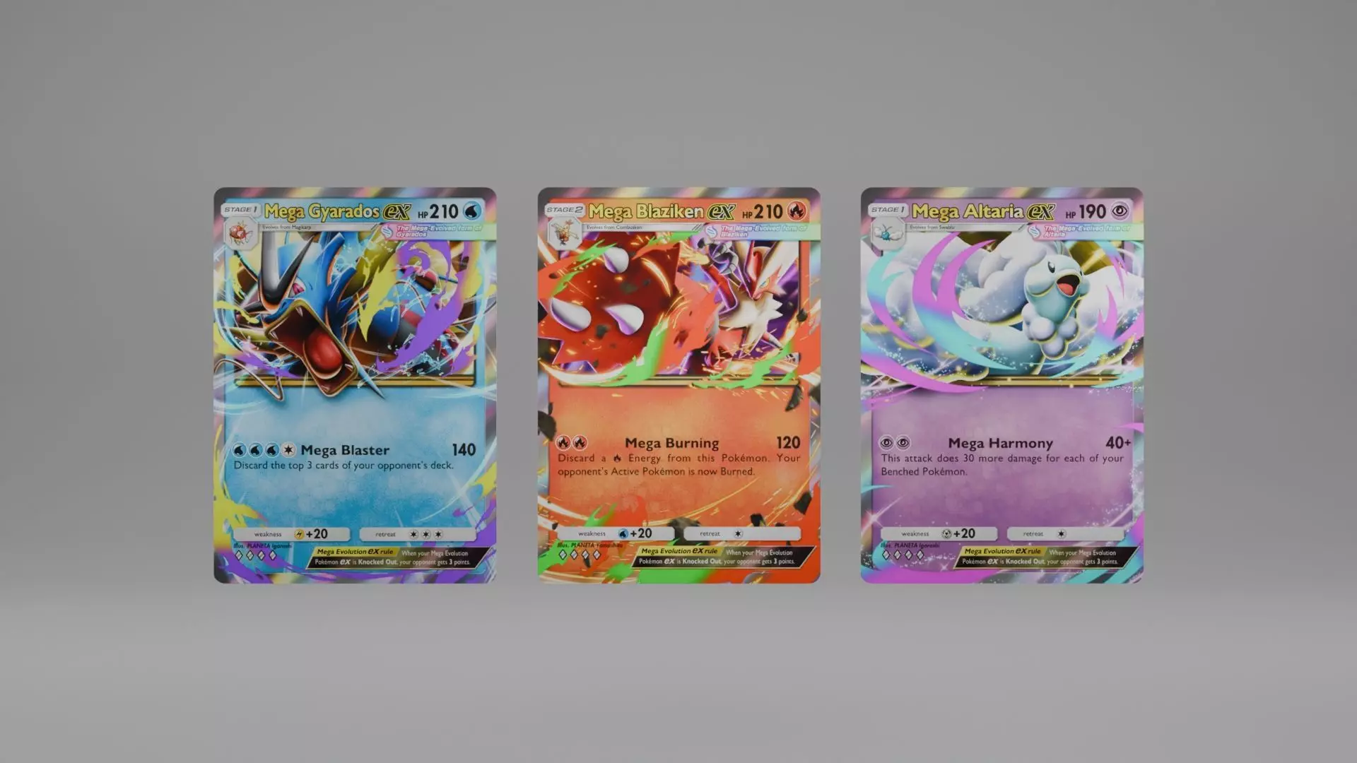 Pokemon cards 3D model_0