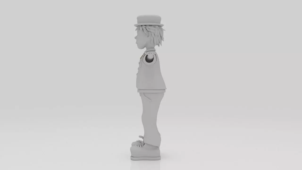 Character Lipo Rigged  Low-poly 3D model_6