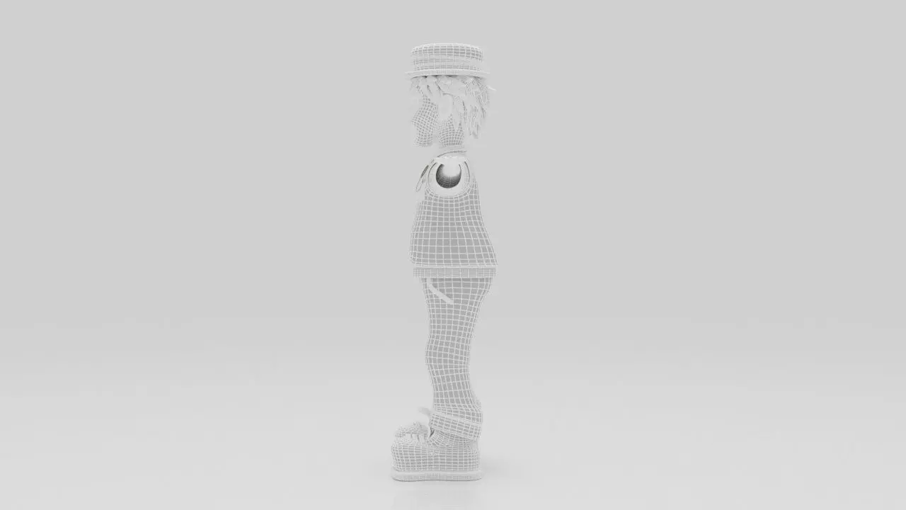 Character Lipo Rigged  Low-poly 3D model_10