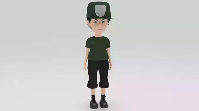 Character Koko Rigged 