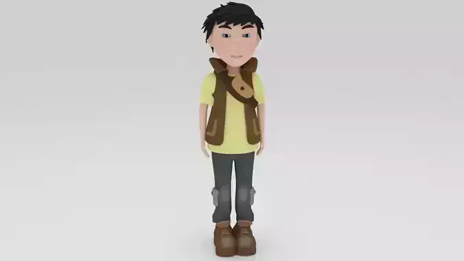 Character Nipo Rigged 