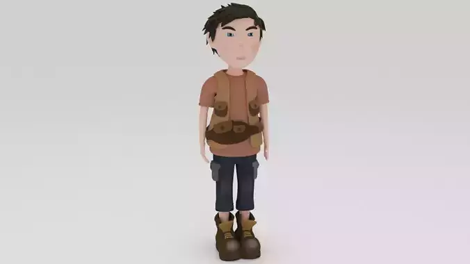 Character Mipo Rigged 