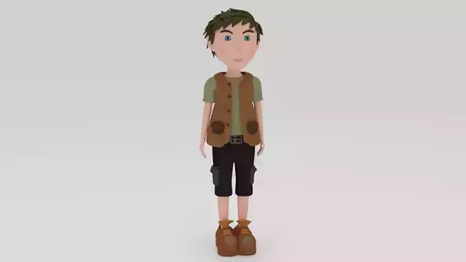 Character Zila Rigged 