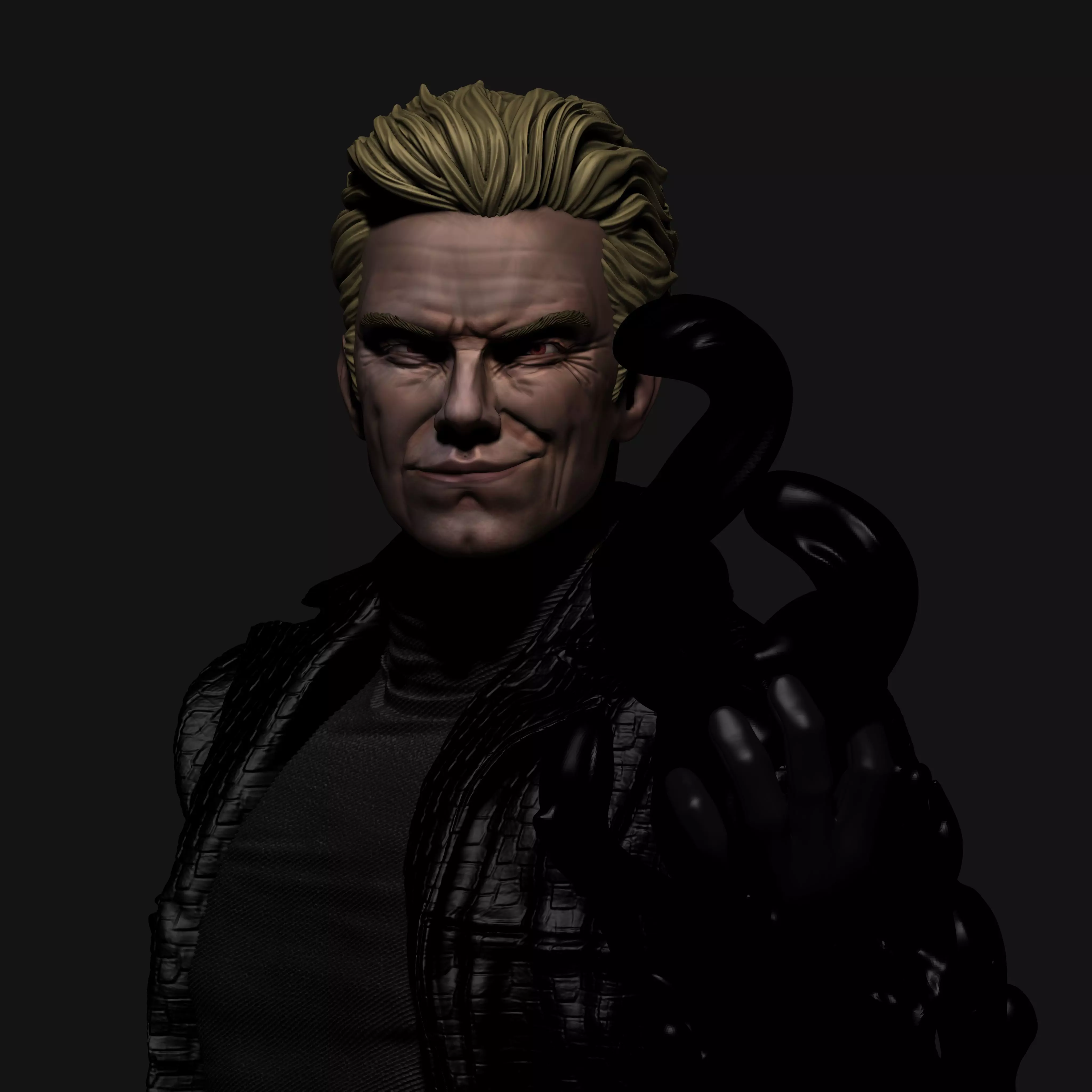 Albert Wesker 3D Print Figure Antony Starr Interpretation 3D print model_1