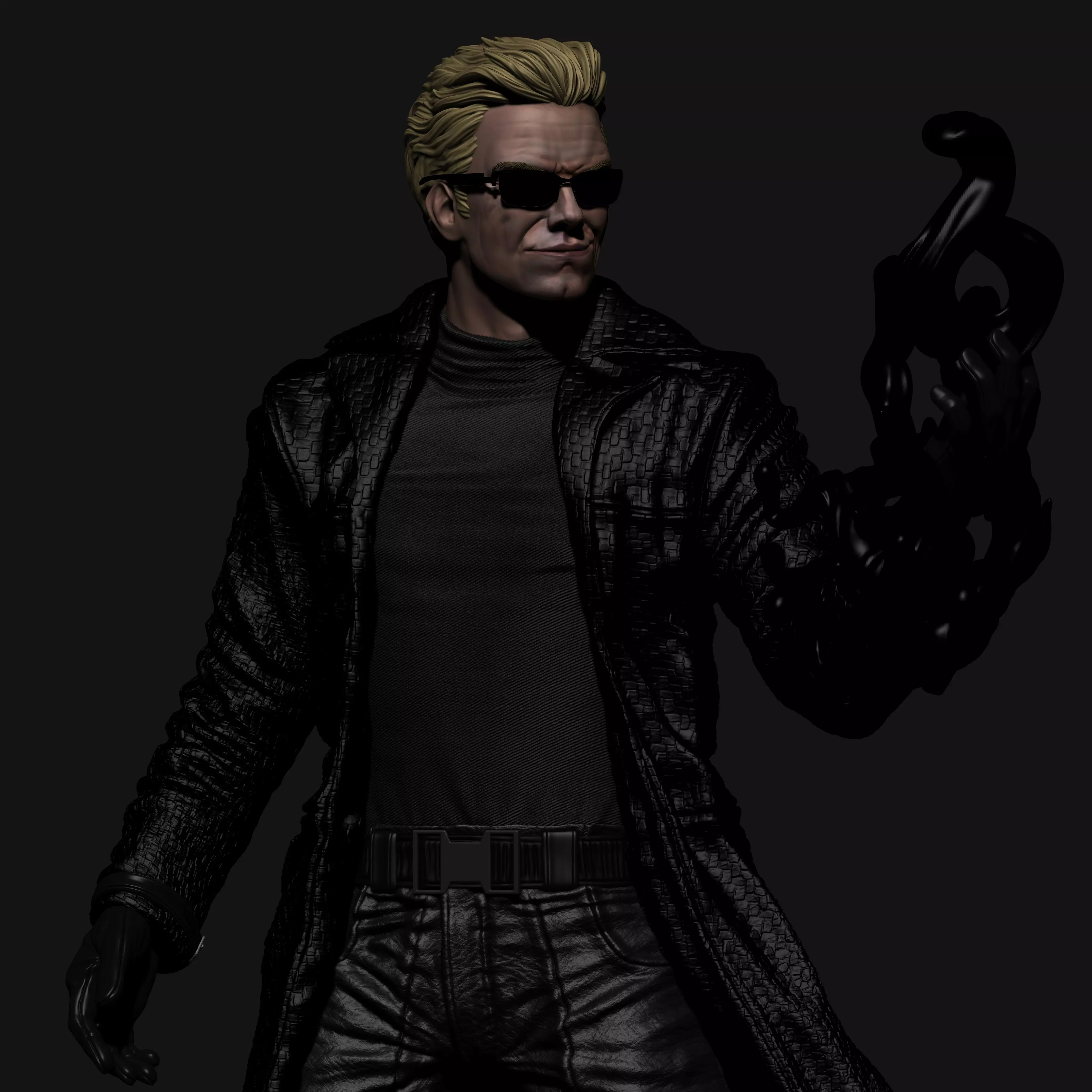 Albert Wesker 3D Print Figure Antony Starr Interpretation 3D print model_6