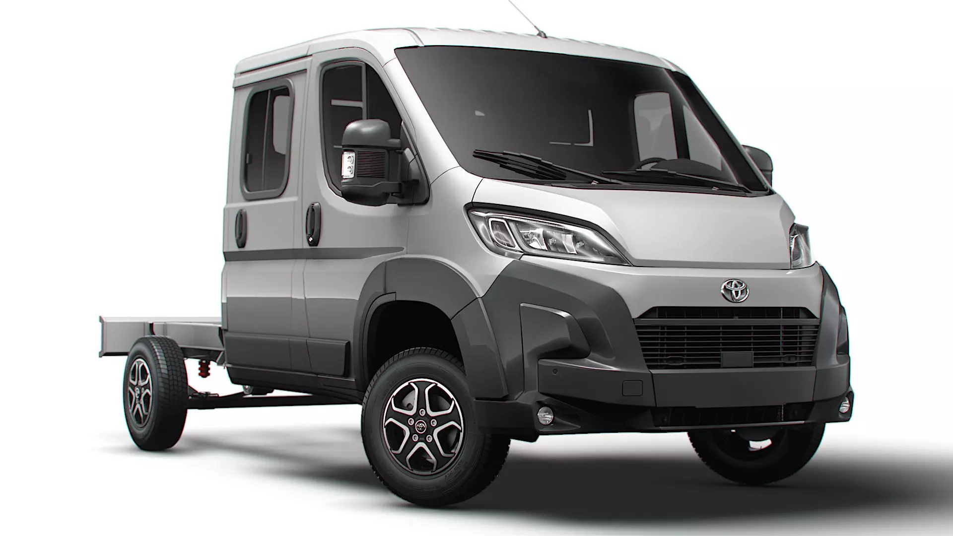 Toyota ProAce Max Chassis DoubleCab L2 2026 3D model
