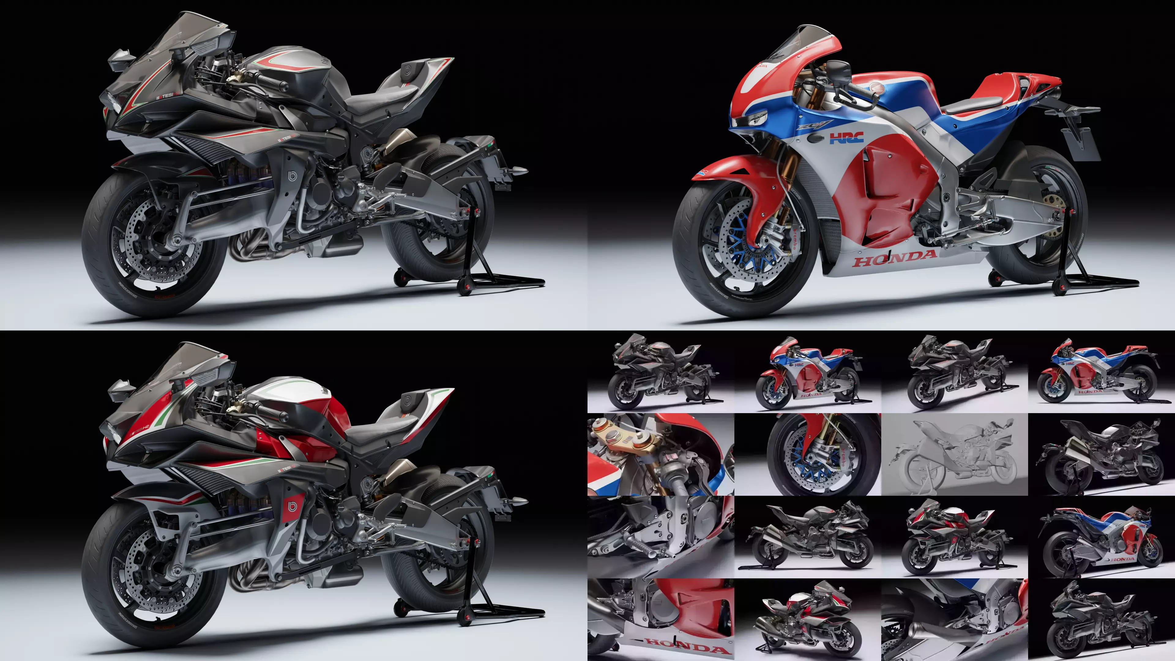 Exotic Weapons Duo 3D Model Collection_0