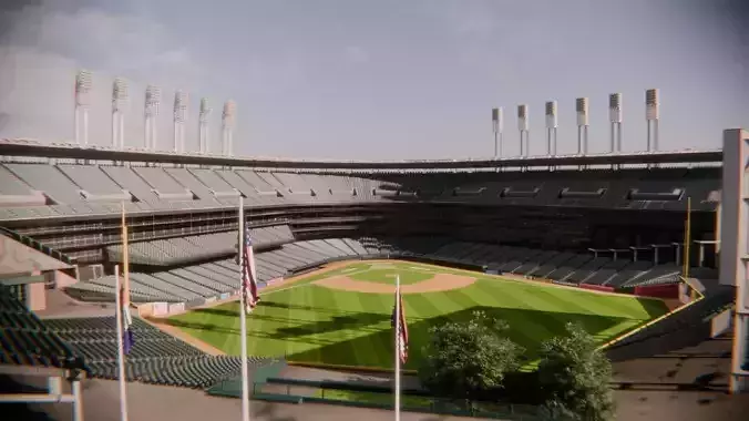 The Metropolis Meteors Baseball Stadium