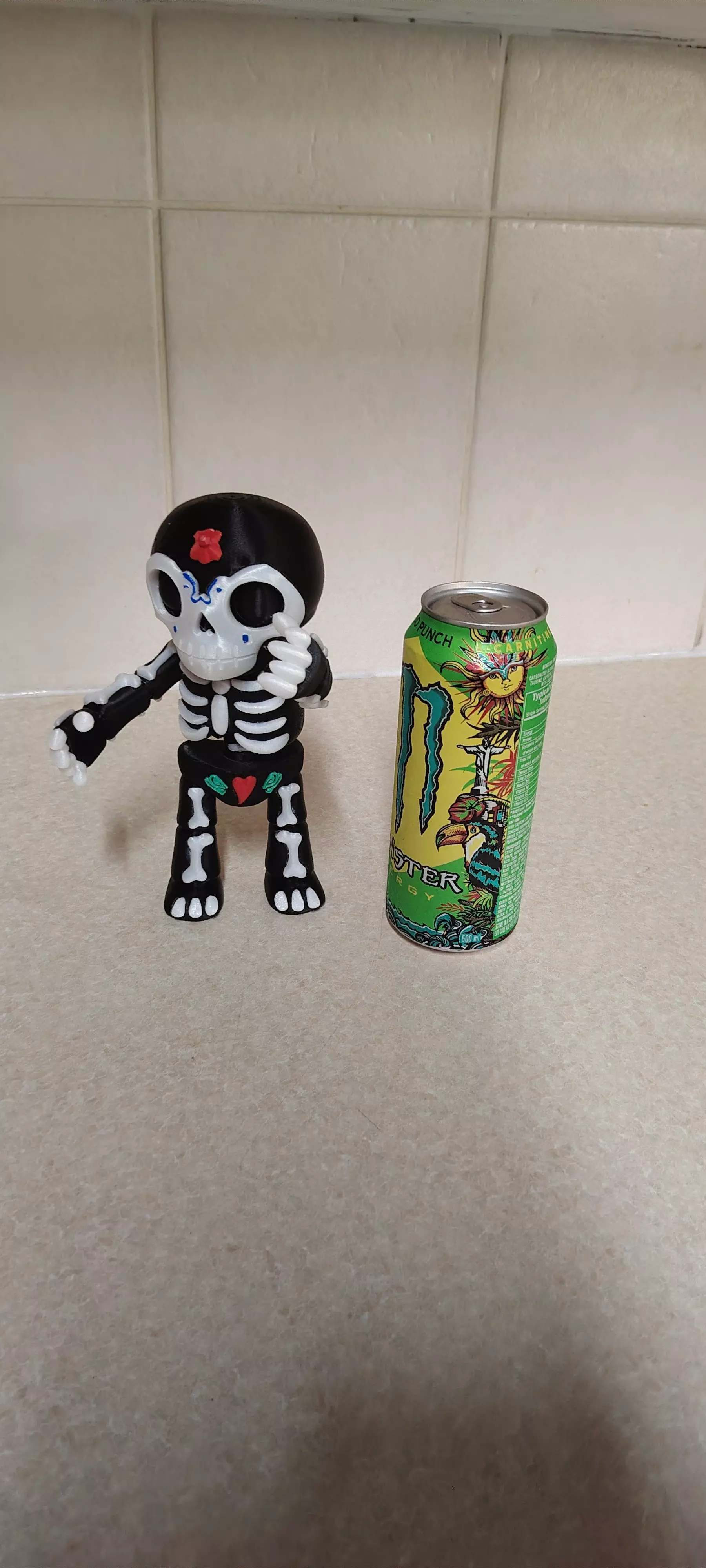 Day of the Dead Puppet no ams and solid model 3D print model_10