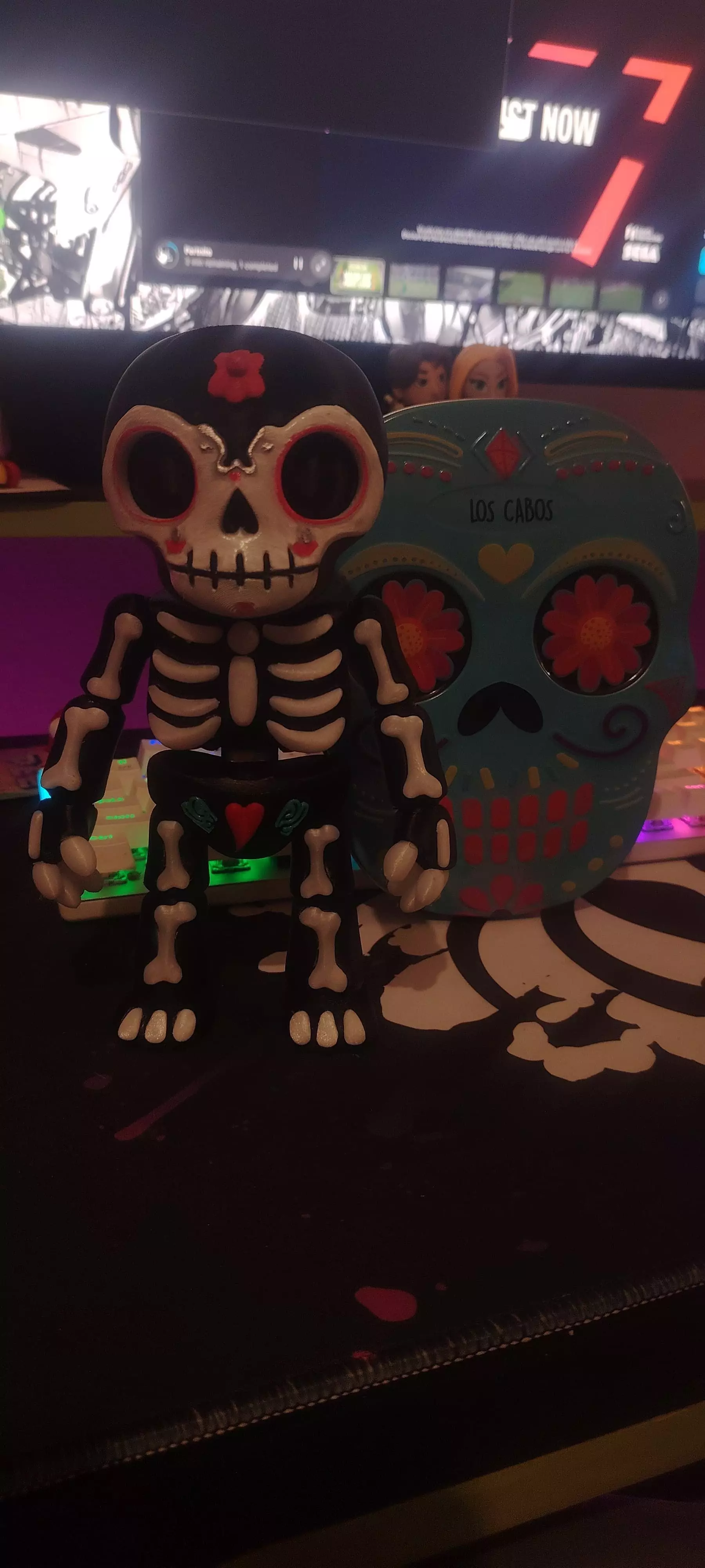 Day of the Dead Puppet no ams and solid model 3D print model_2