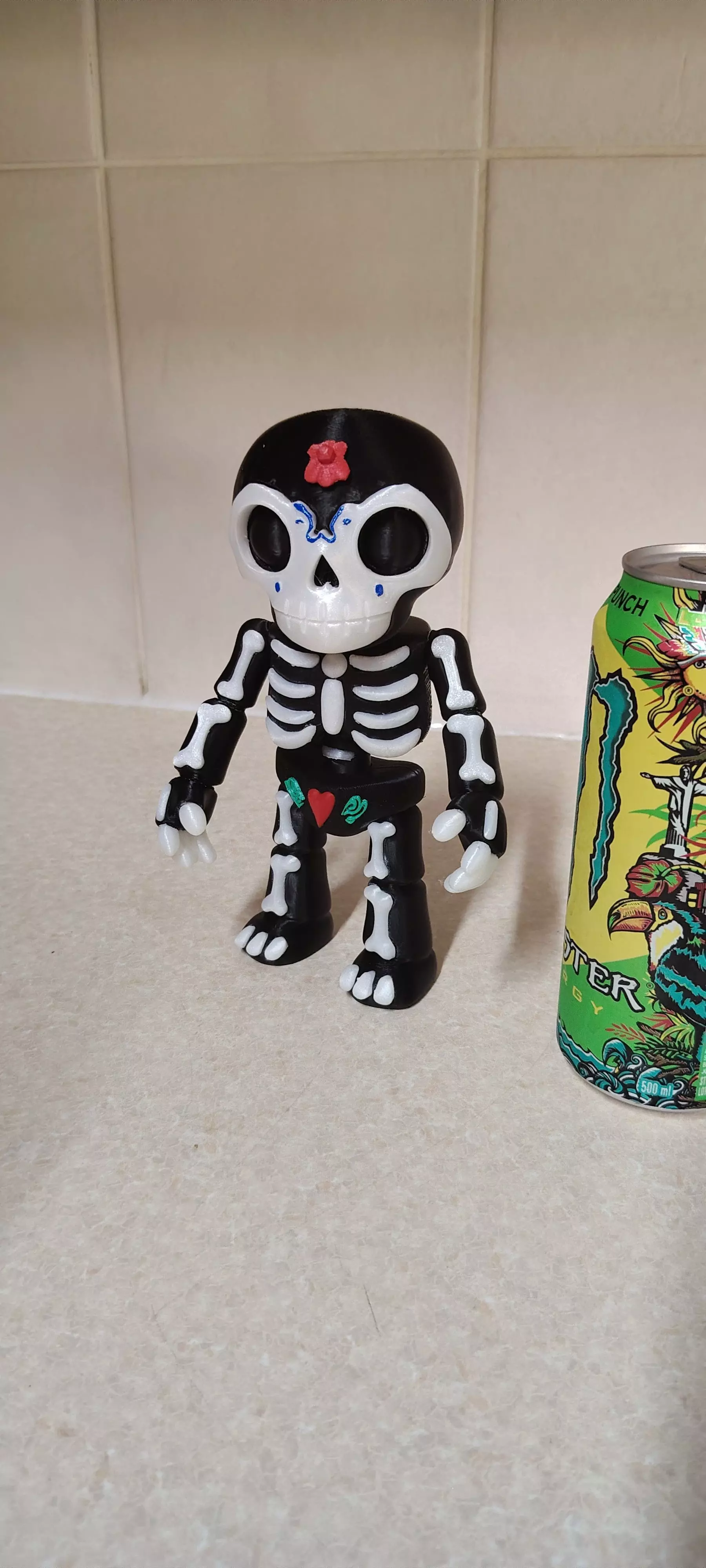 Day of the Dead Puppet no ams and solid model 3D print model_11