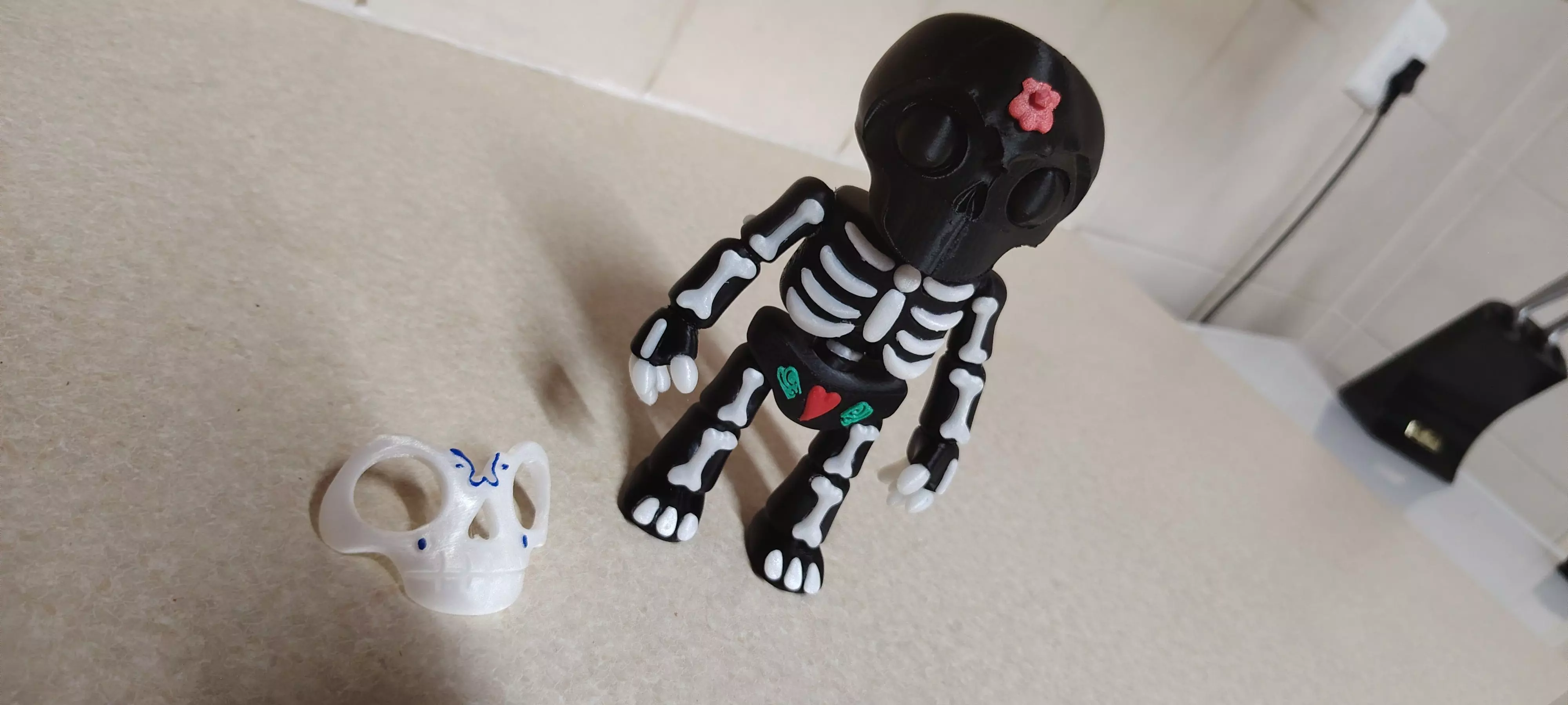 Day of the Dead Puppet no ams and solid model 3D print model_17