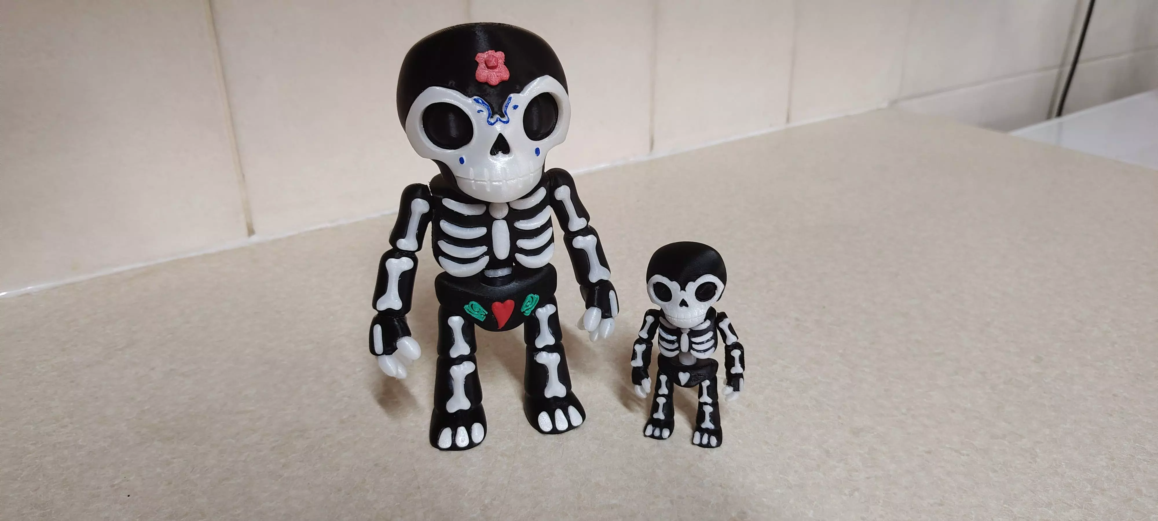 Day of the Dead Puppet no ams and solid model 3D print model_18