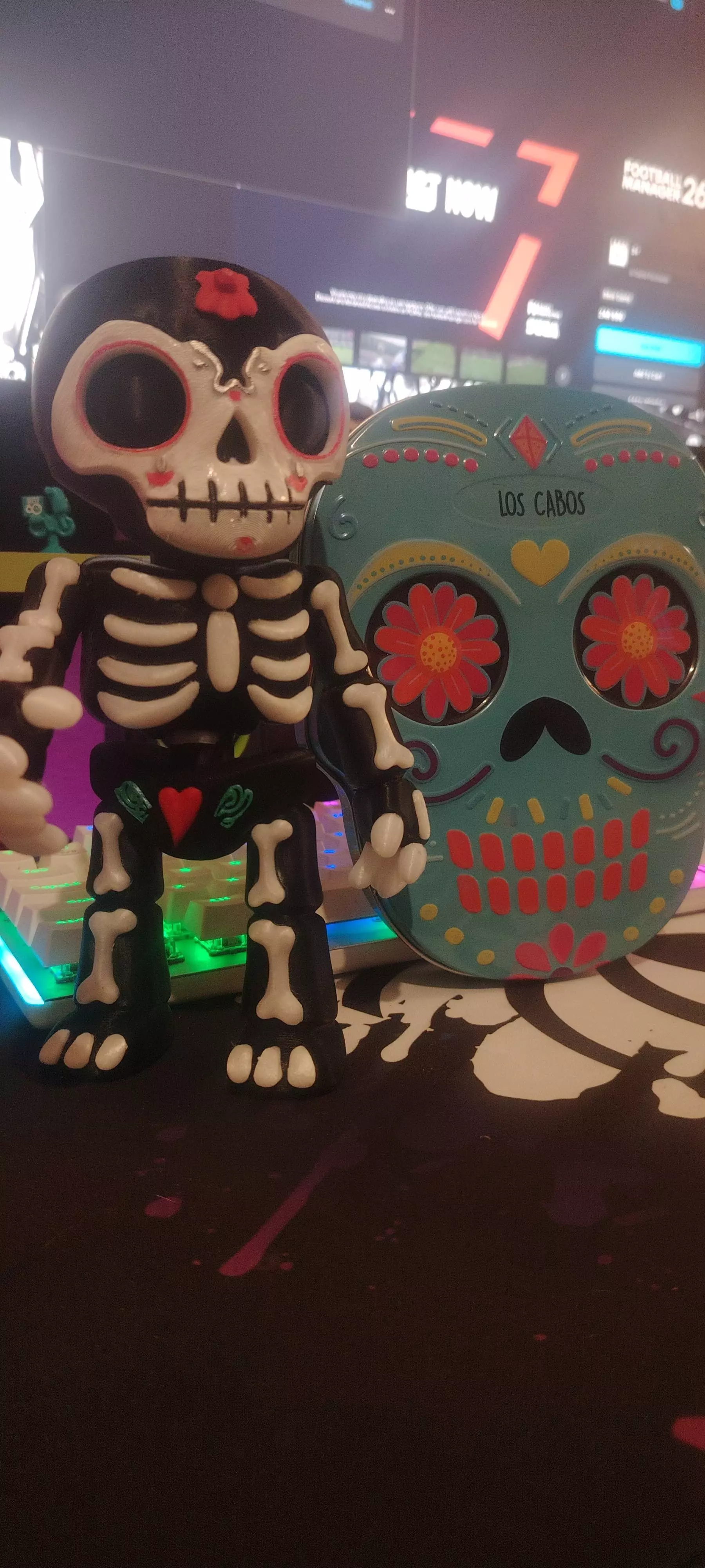 Day of the Dead Puppet no ams and solid model 3D print model_4