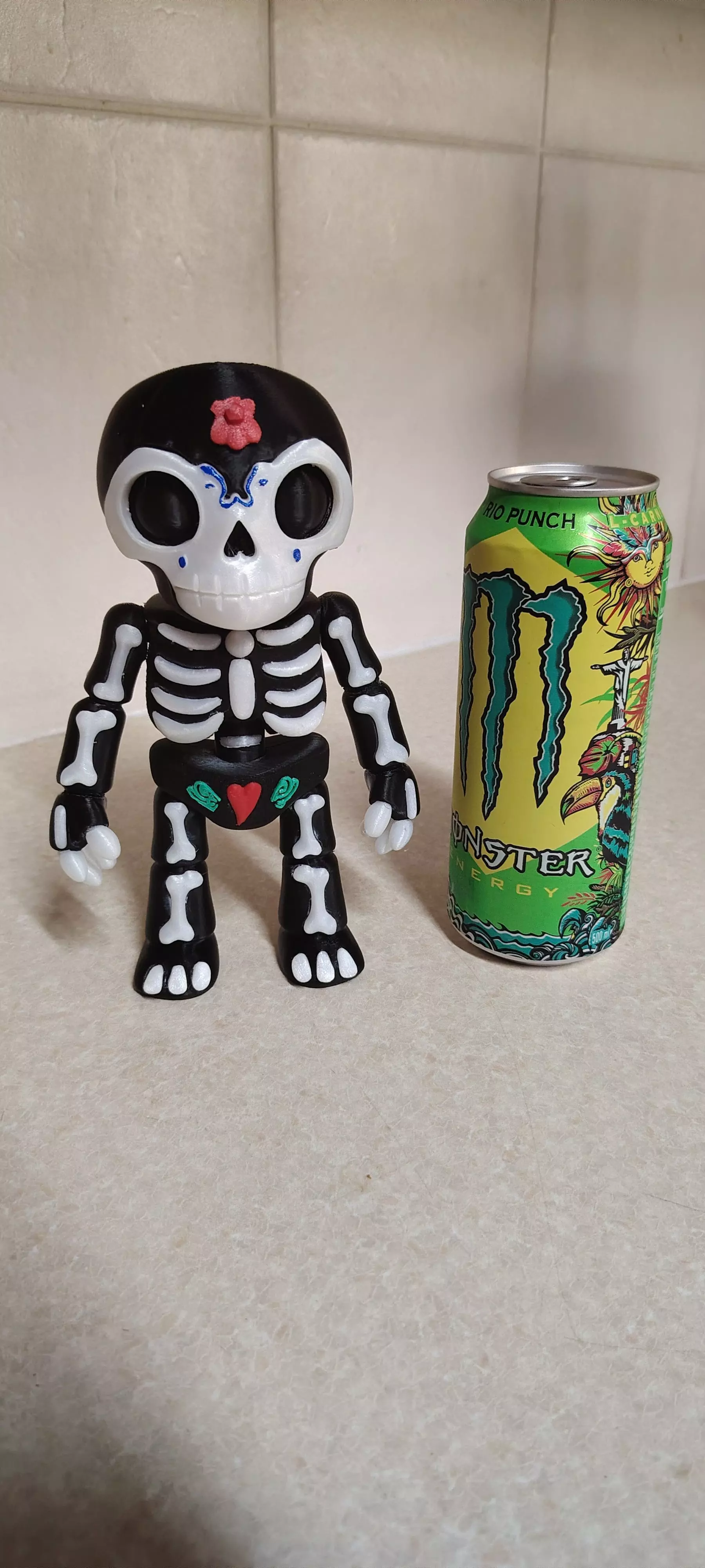 Day of the Dead Puppet no ams and solid model 3D print model_5