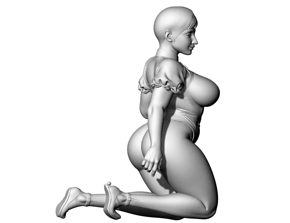 Lady Lady 3D print model_1