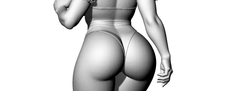 Lady Lady 3D print model_0