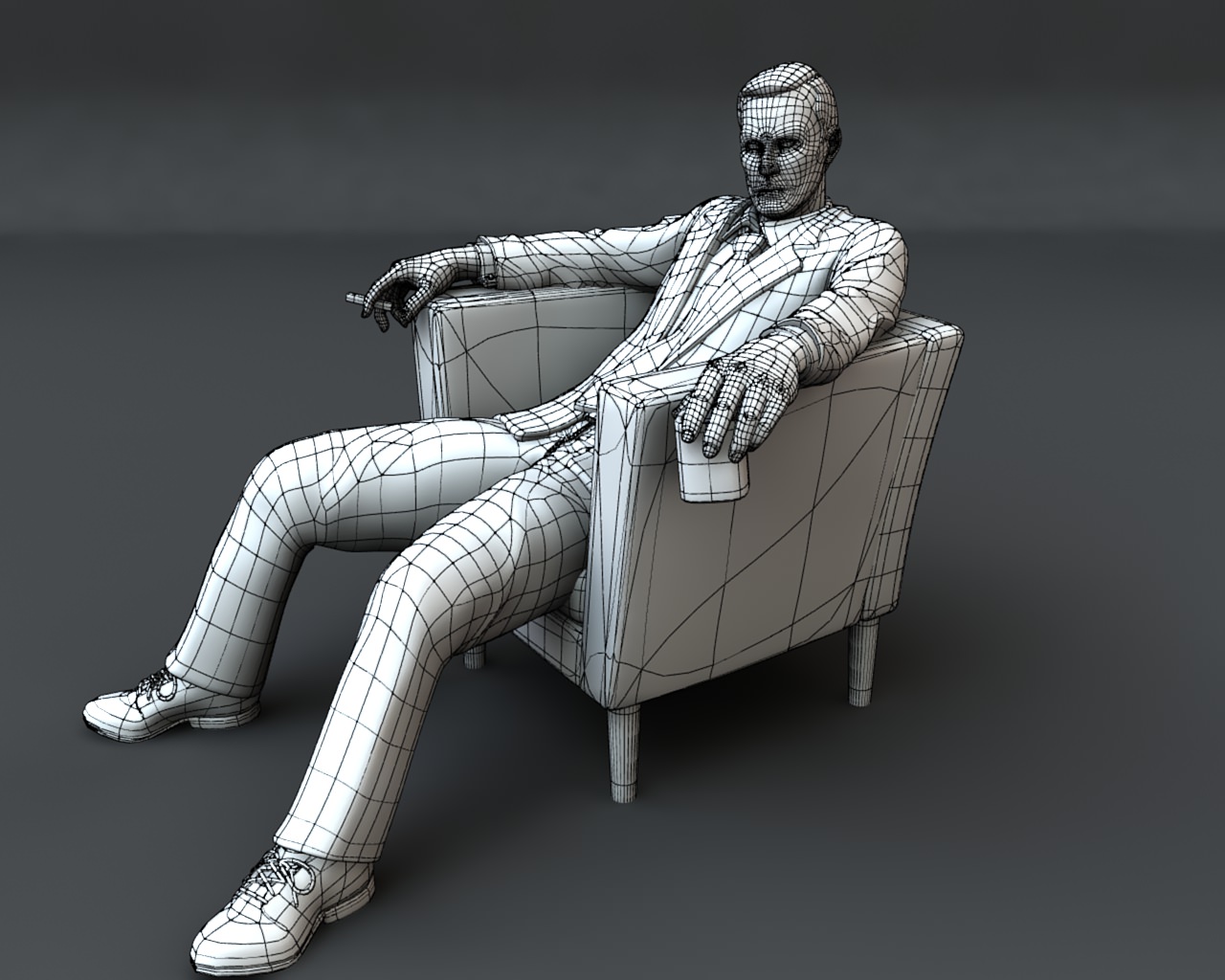 Desktop Don 3D model_9