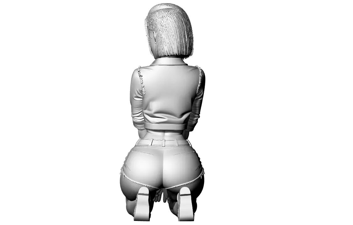 Lady Brav 3D print model_8