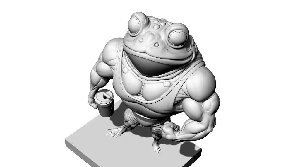 Crazy Frog 3D print model_4