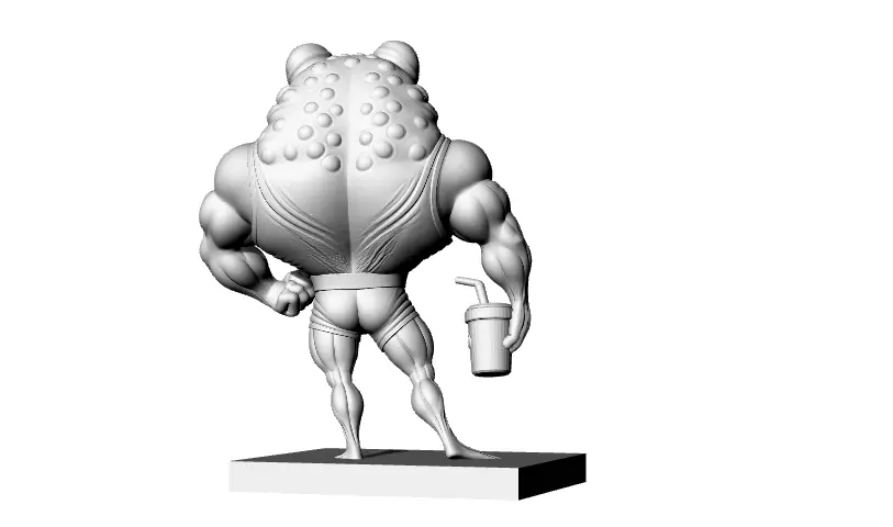 Crazy Frog 3D print model_5