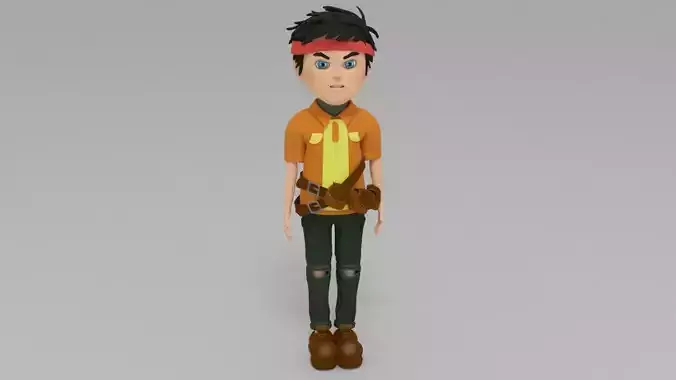 Character Dido Rigged 