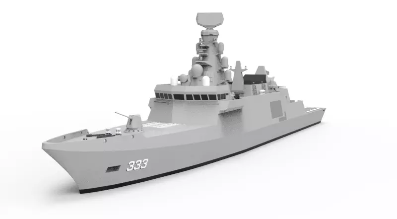 Istanbul-class frigate for Indonesian Navy  3D print model_6