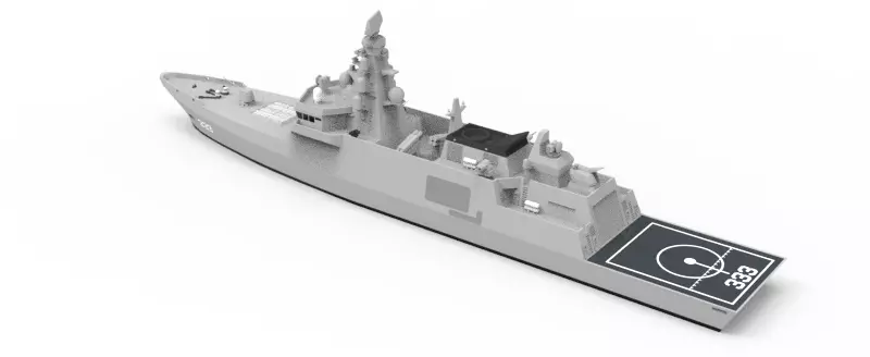 Istanbul-class frigate for Indonesian Navy  3D print model_4