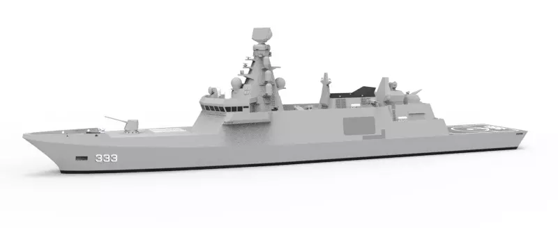 Istanbul-class frigate for Indonesian Navy  3D print model_5