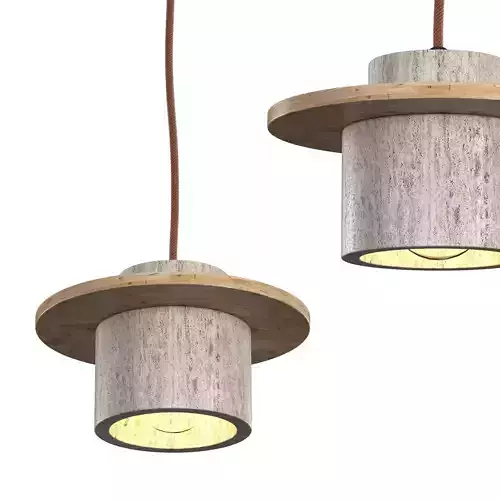 Elindra Nordic Travertine Pendant