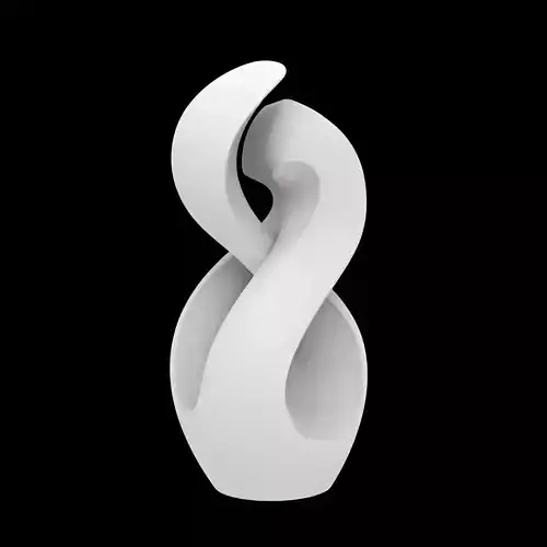 Abstract Statue 3D Print Model