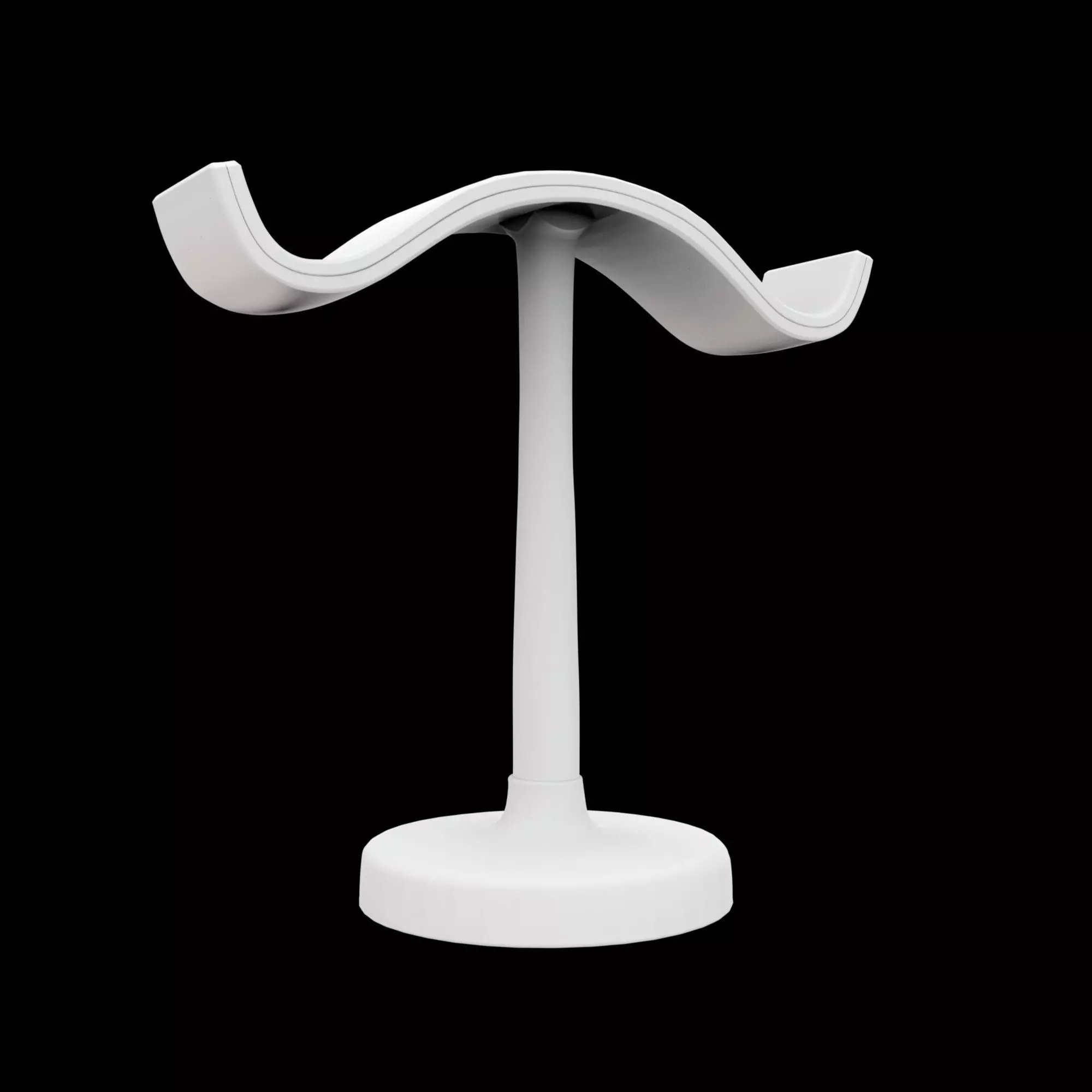 Floating Arm Headphone Stand 3D Print Model 3D print model