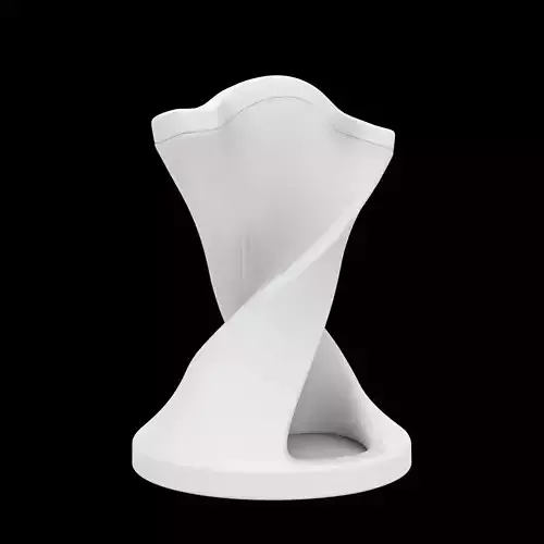 Floating Arm Headphone Stand 3D Print Model