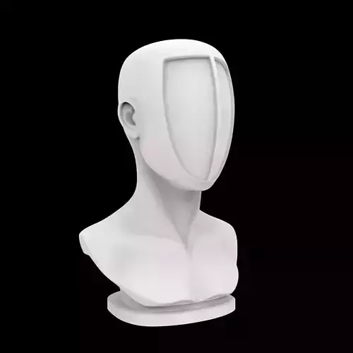 Minimalist Bust 3D Print Model