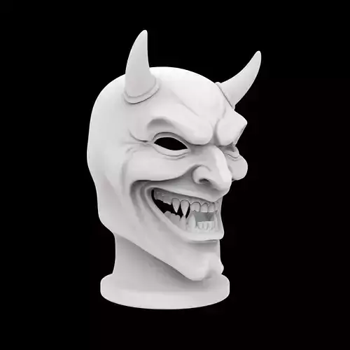 Smiling Devil Mask 3D Print Model