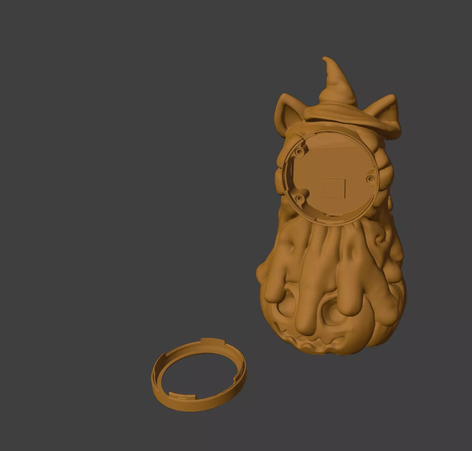 Ghost Candle Tech Powered Companion 3D print model_7