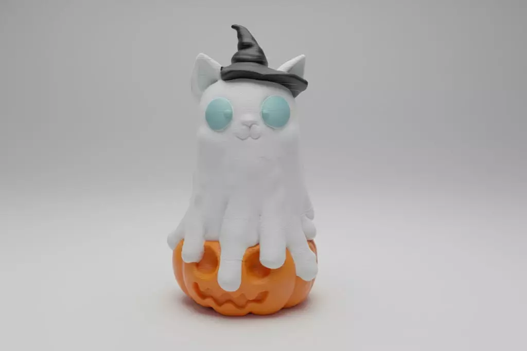 Ghost Candle Tech Powered Companion 3D print model_3