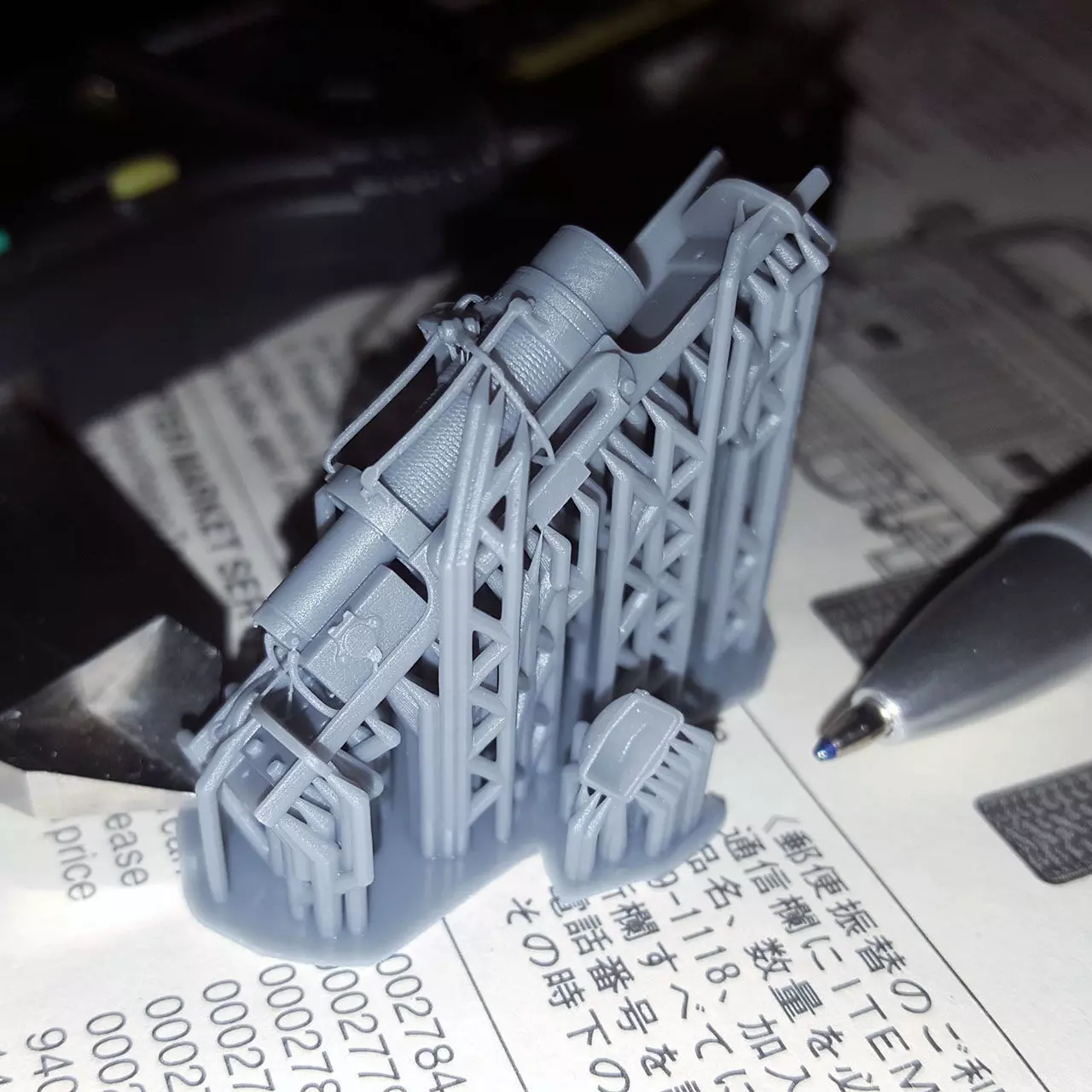 Jurassic Park Jeep conversion parts for Tamiya Jeep Wrangler 3D print model_11