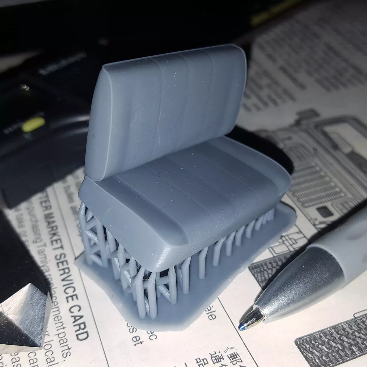 Jurassic Park Jeep conversion parts for Tamiya Jeep Wrangler 3D print model_10