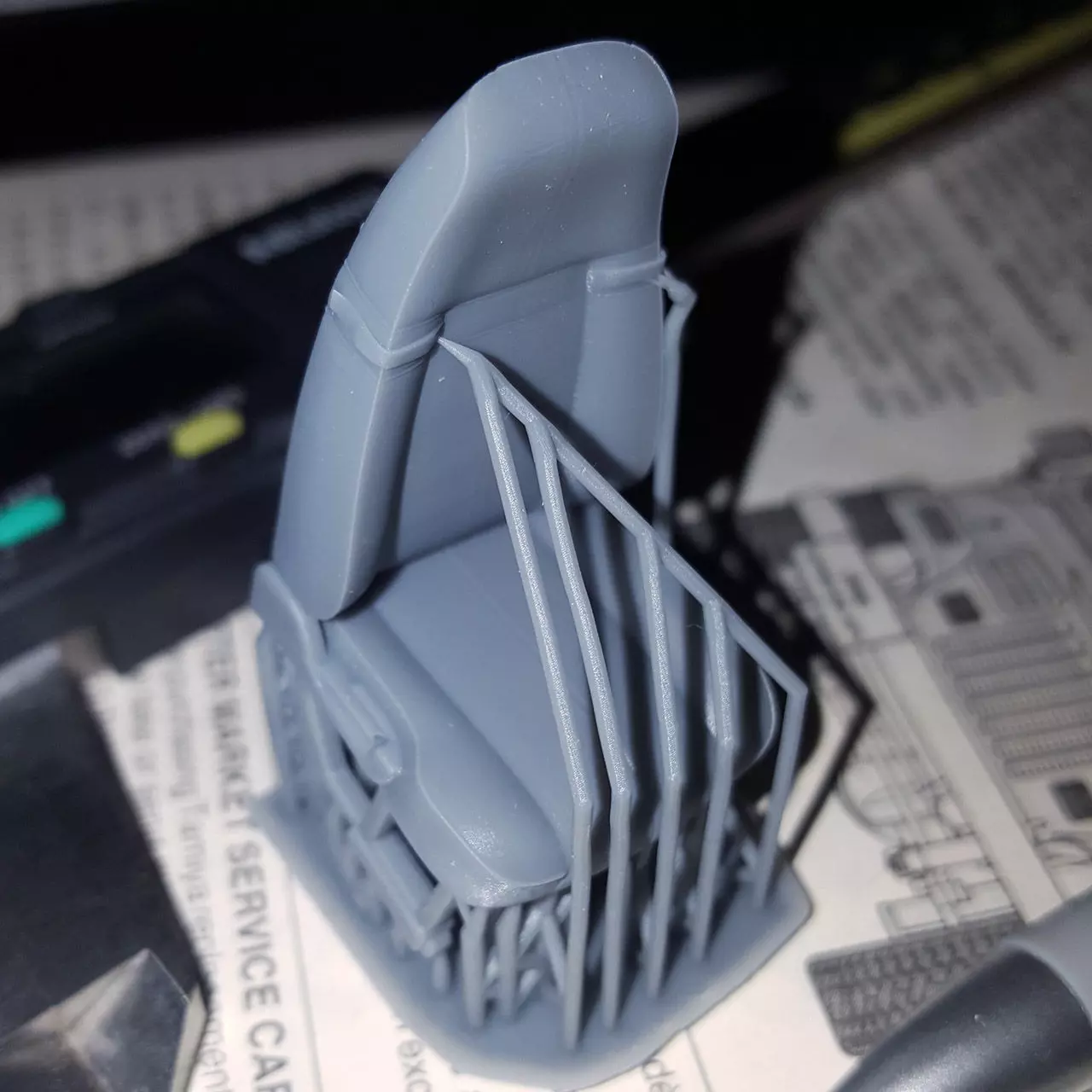 Jurassic Park Jeep conversion parts for Tamiya Jeep Wrangler 3D print model_9