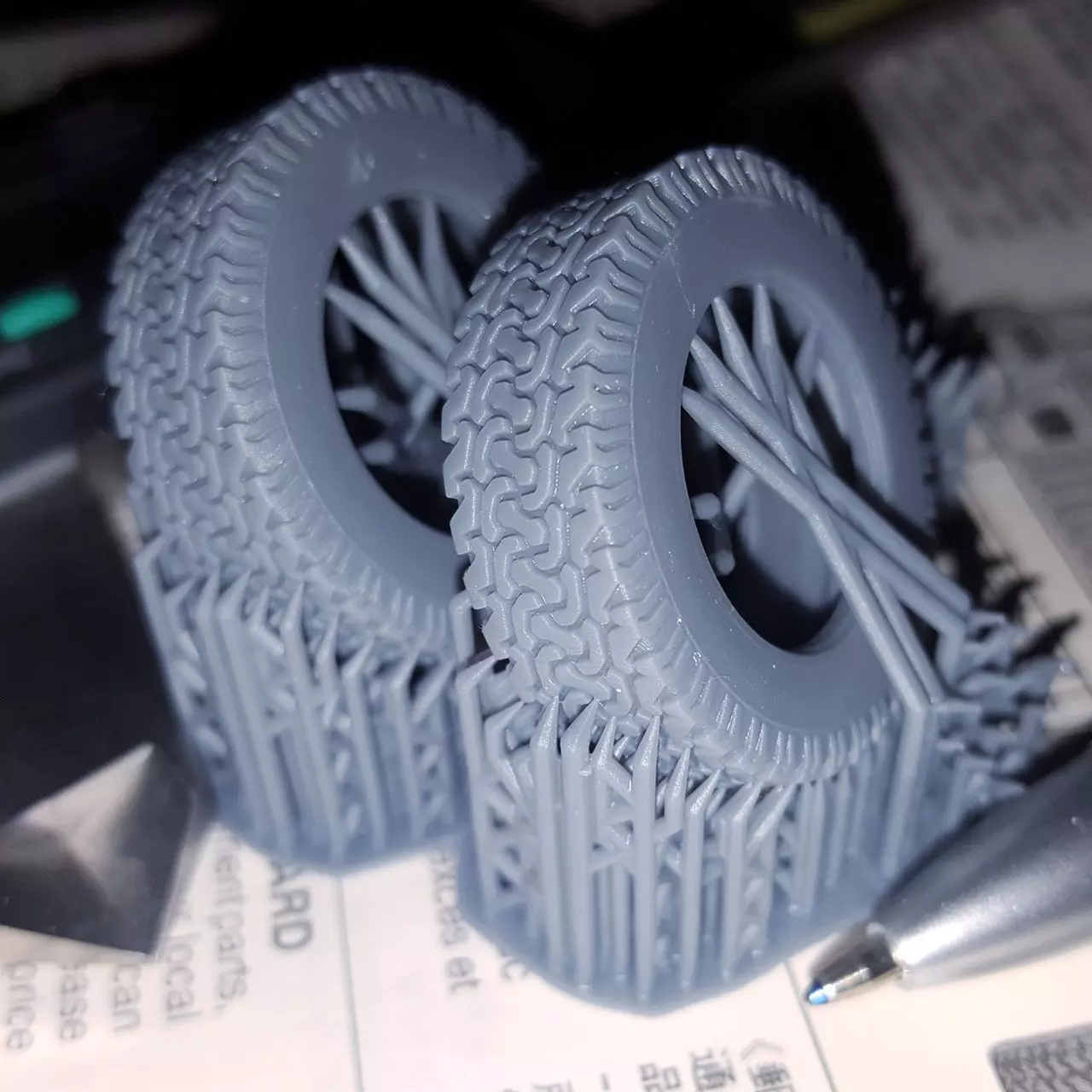 Jurassic Park Jeep conversion parts for Tamiya Jeep Wrangler 3D print model_7