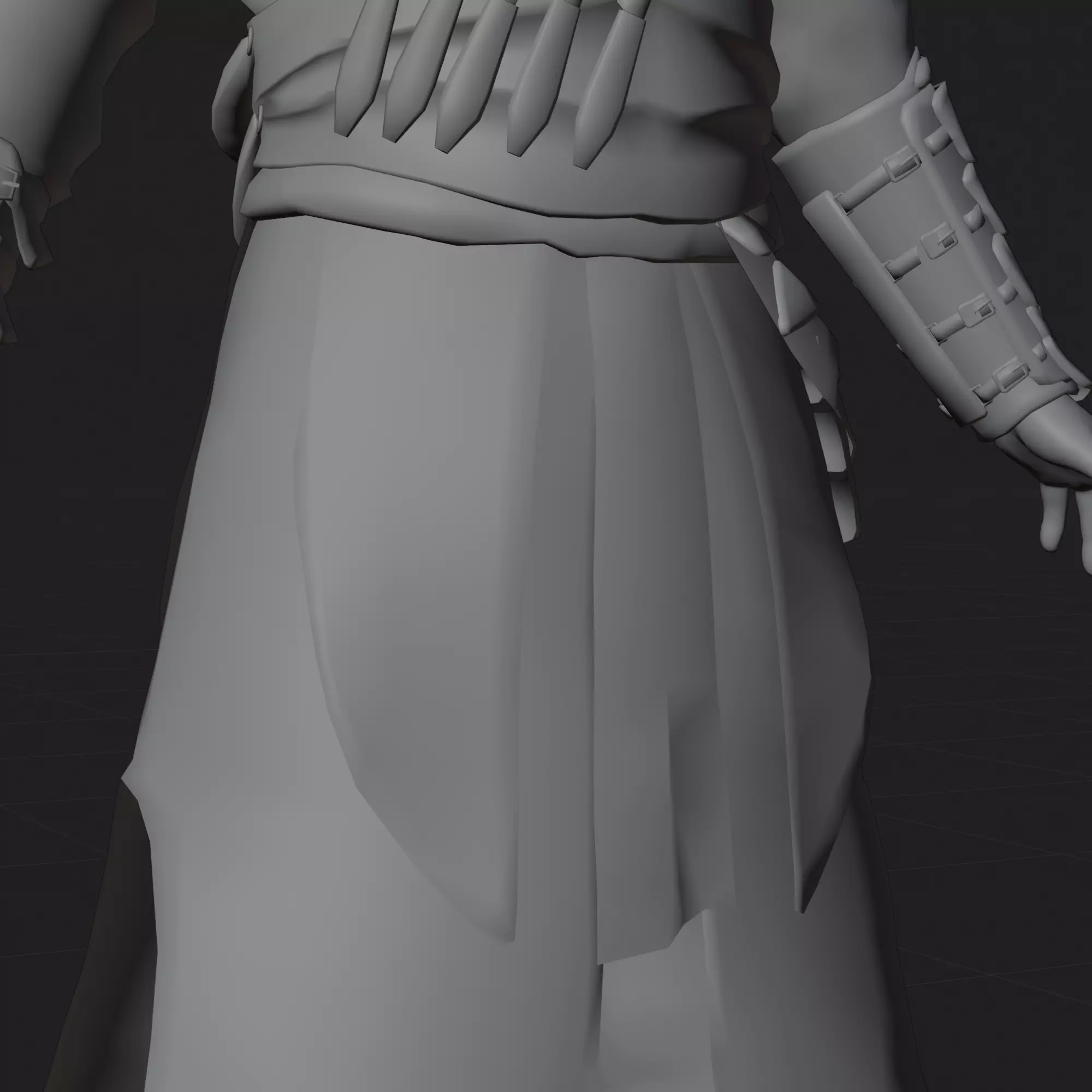 Altair 3D Model Assassins Creed Rigged PBR Blender FBX OBJ Low-poly 3D model_10