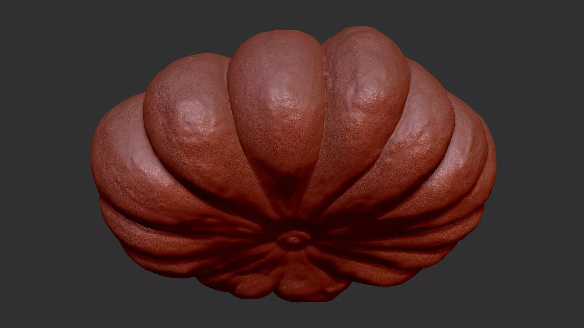 Pumpkin ZBrush engraving highpoly 3D model_18